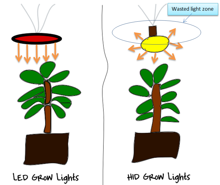 LED grow light efficiency