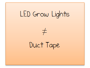 LEDs don't solve everything